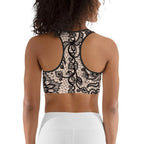 Flower Lace Sports Bra