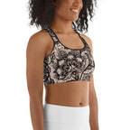 Flower Lace Sports Bra