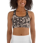 Flower Lace Sports Bra