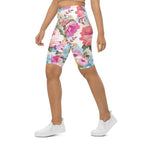 Flower Power Biker Shorts