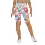Flower Power Biker Shorts