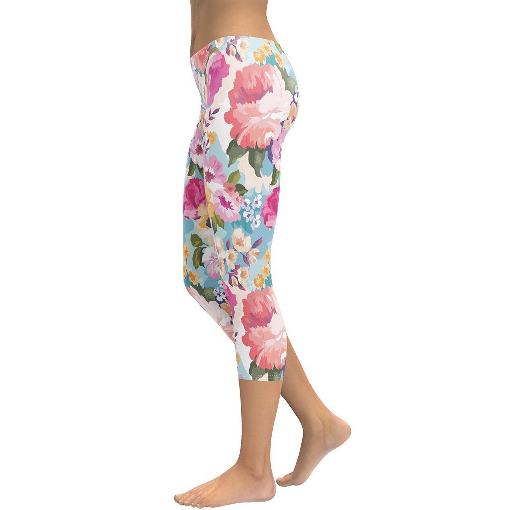 Flower Power Capris
