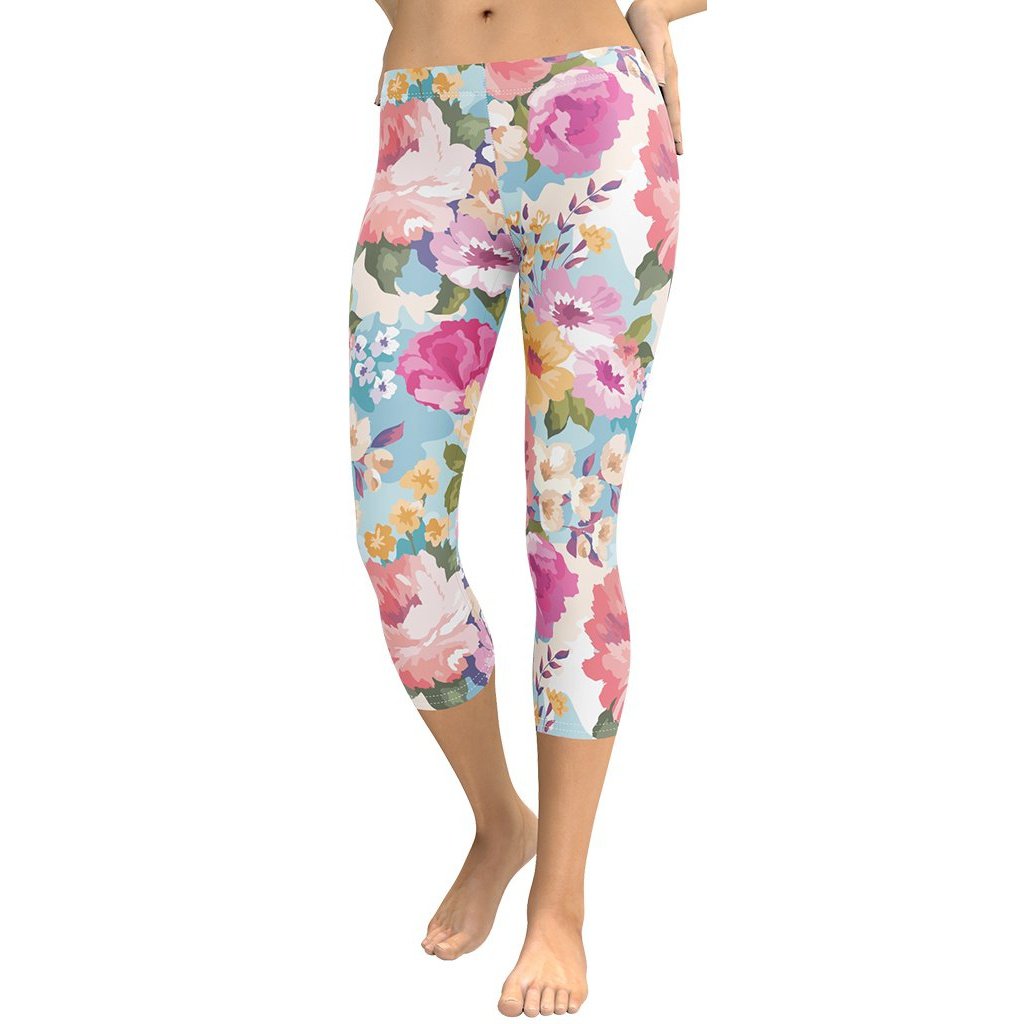 Flower Power Capris