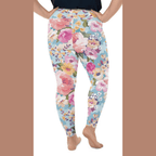 Flower Power Plus Size Leggings