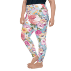 Flower Power Plus Size Leggings