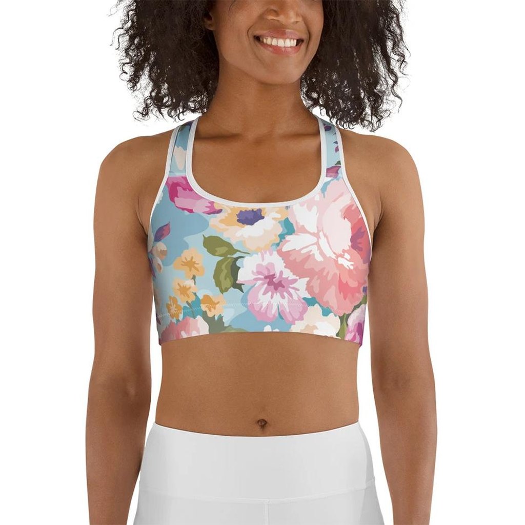 Flower Power Sports Bra