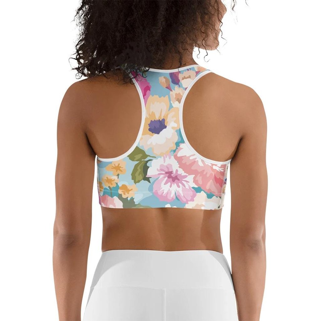 Flower Power Sports Bra
