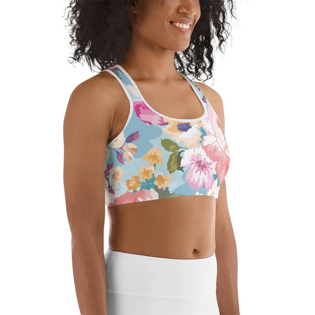 Flower Power Sports Bra