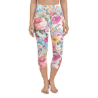 Flower Power Yoga Capris