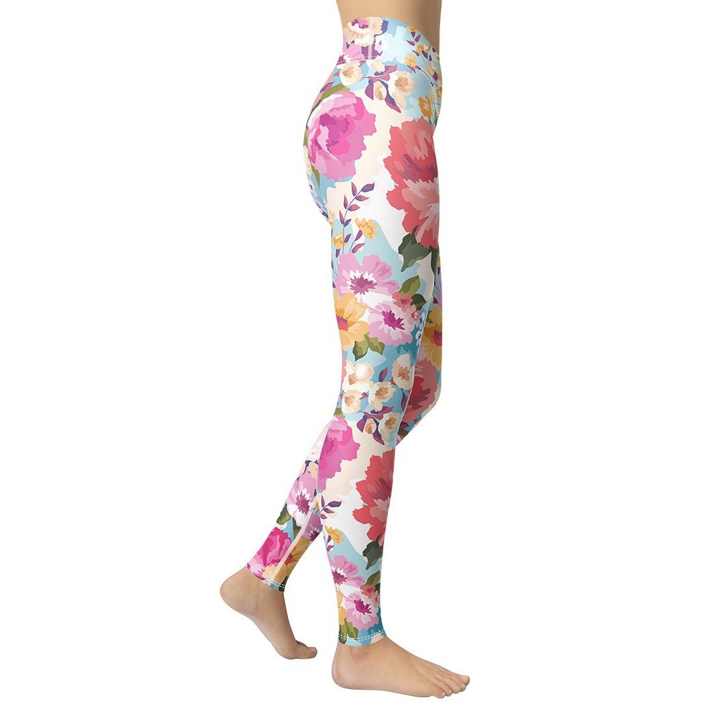 Flower Power Yoga Leggings