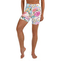 Flower Power Yoga Shorts