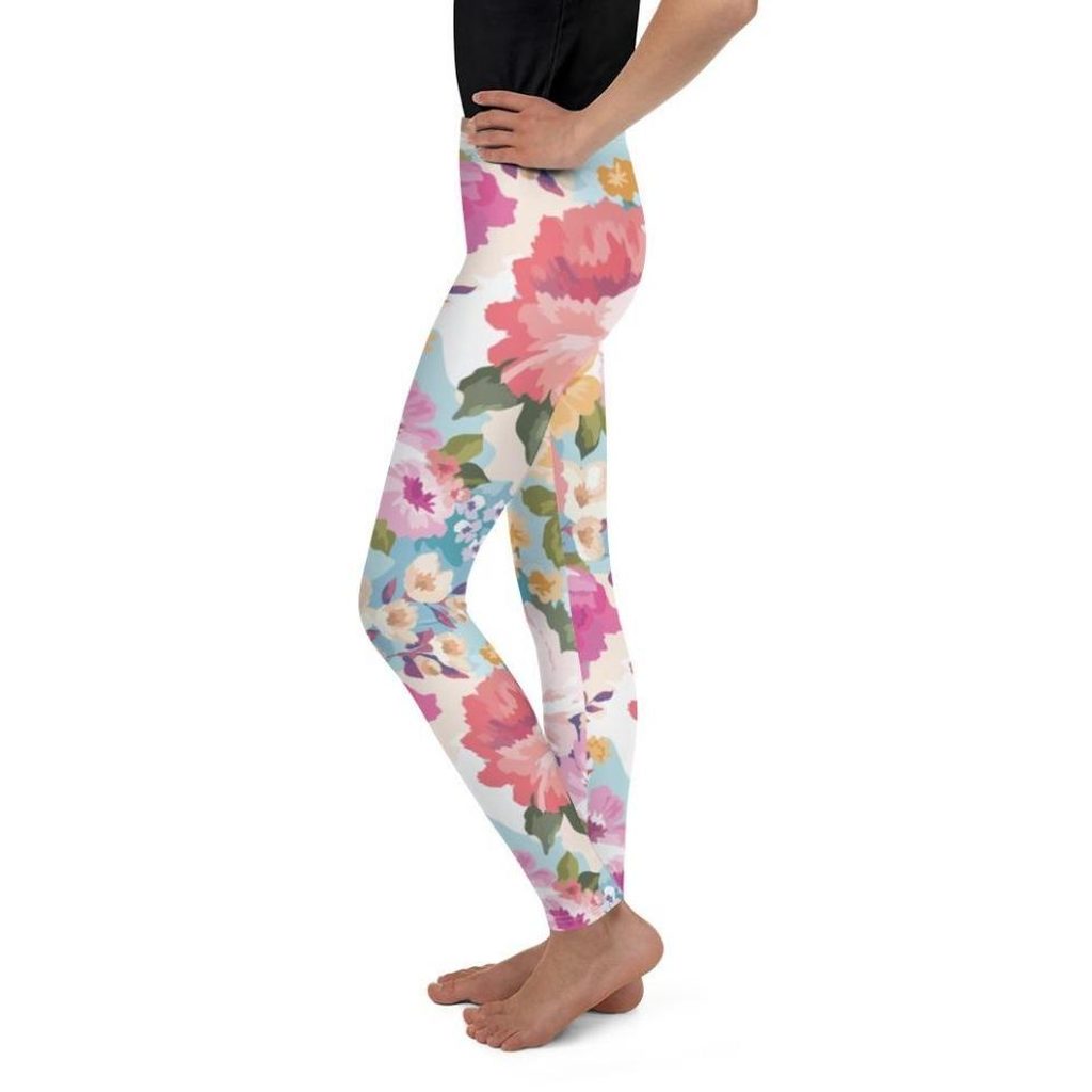 Flower Power Youth Leggings