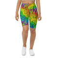 Fluffy Rainbow Biker Shorts