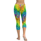 Fluffy Rainbow Capris