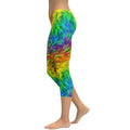 Fluffy Rainbow Capris