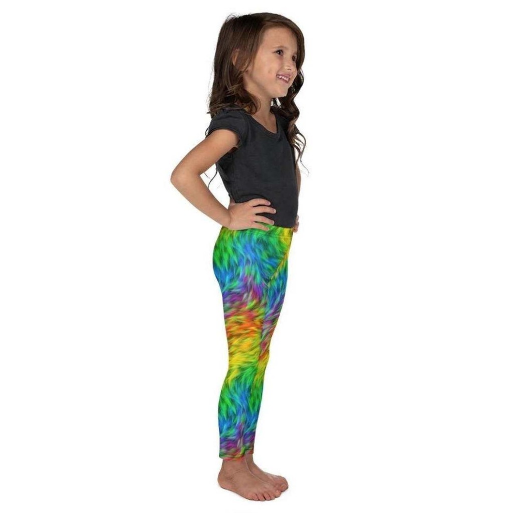 Fluffy Rainbow Kid's Leggings