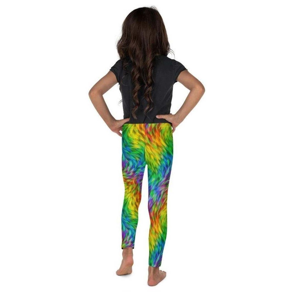 Fluffy Rainbow Kid's Leggings