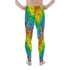 Fluffy Rainbow Men's Leggings