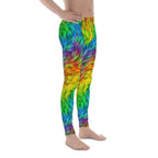Fluffy Rainbow Men's Leggings