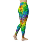 Fluffy Rainbow Yoga Leggings