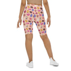 Fun Easter Eggs Pattern Biker Shorts