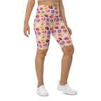 Fun Easter Eggs Pattern Biker Shorts