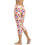 Fun Easter Eggs Pattern Capris
