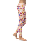 Fun Easter Eggs Pattern Leggings
