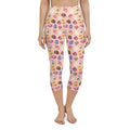 Fun Easter Eggs Pattern Yoga Capris