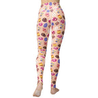 Fun Easter Eggs Pattern Yoga Leggings