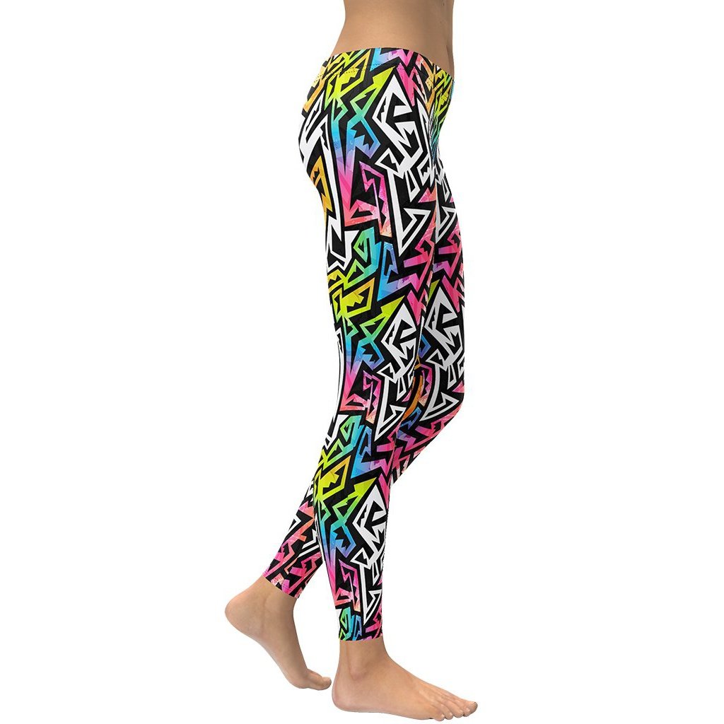 Funky Geometric Leggings
