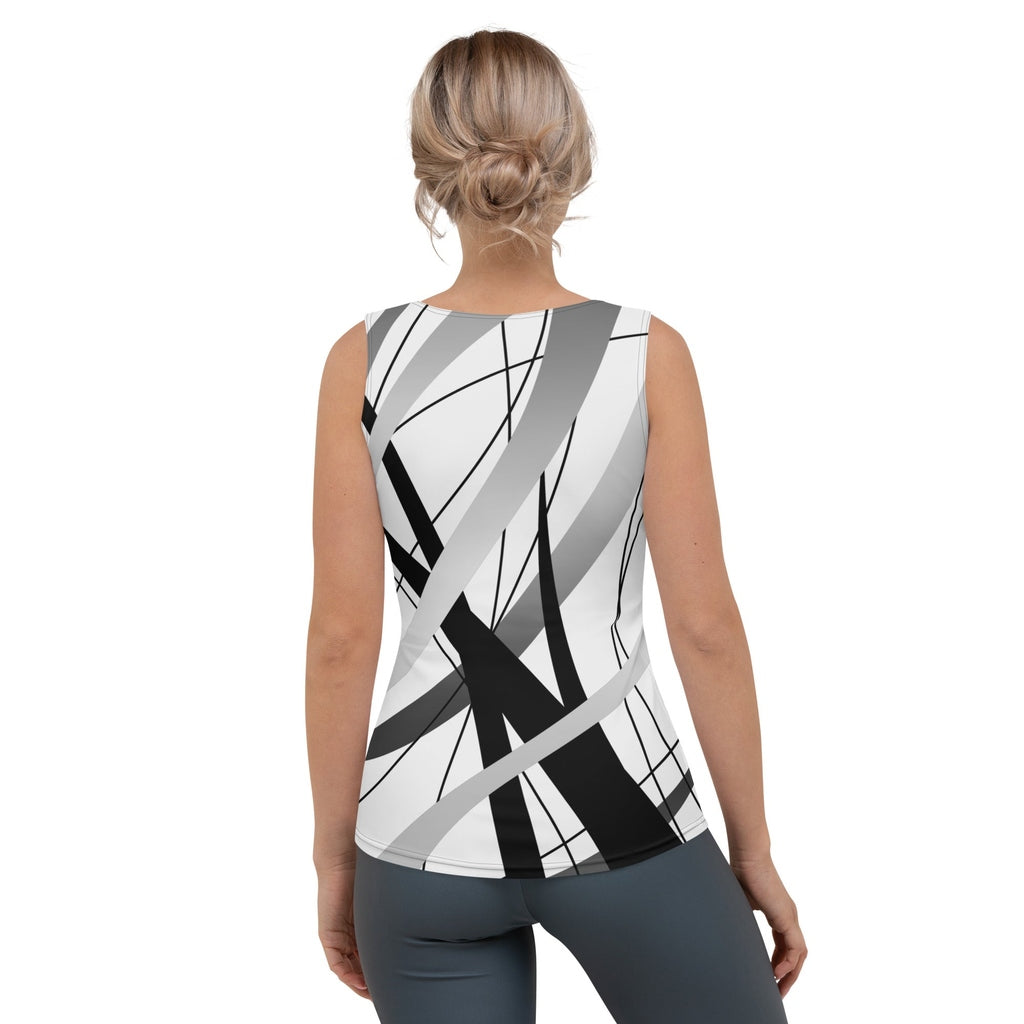 Geometric Lines Tank Top