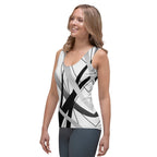 Geometric Lines Tank Top