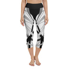 Geometric Lines Yoga Capris