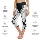 Geometric Lines Yoga Capris