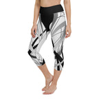 Geometric Lines Yoga Capris