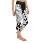 Geometric Lines Yoga Capris