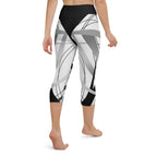 Geometric Lines Yoga Capris