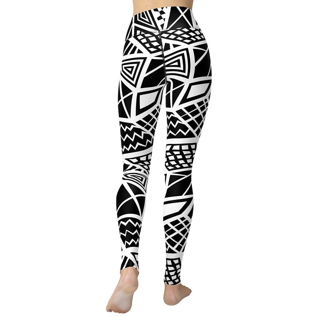 Funky Geometric Yoga Leggings