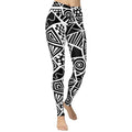 Geometric Shape Yoga Leggings