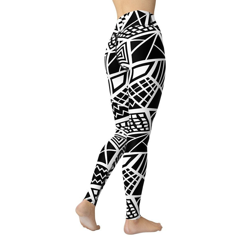 Geometric Shape Yoga Leggings