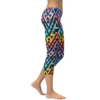 Geometric Space Capris
