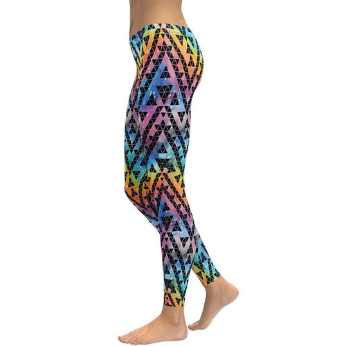 Geometric Space Leggings