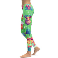 Geometric Vibe Christmas Leggings - FiercePulse - Premium Workout Leggings - Yoga Pants