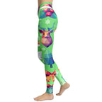 Geometric Vibe Christmas Yoga Leggings - FiercePulse - Premium Workout Leggings - Yoga Pants