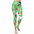 Geometric Vibe Christmas Yoga Leggings - FiercePulse - Premium Workout Leggings - Yoga Pants