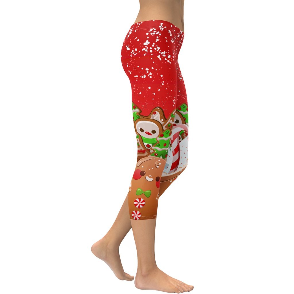 Gingerbread Man Capris