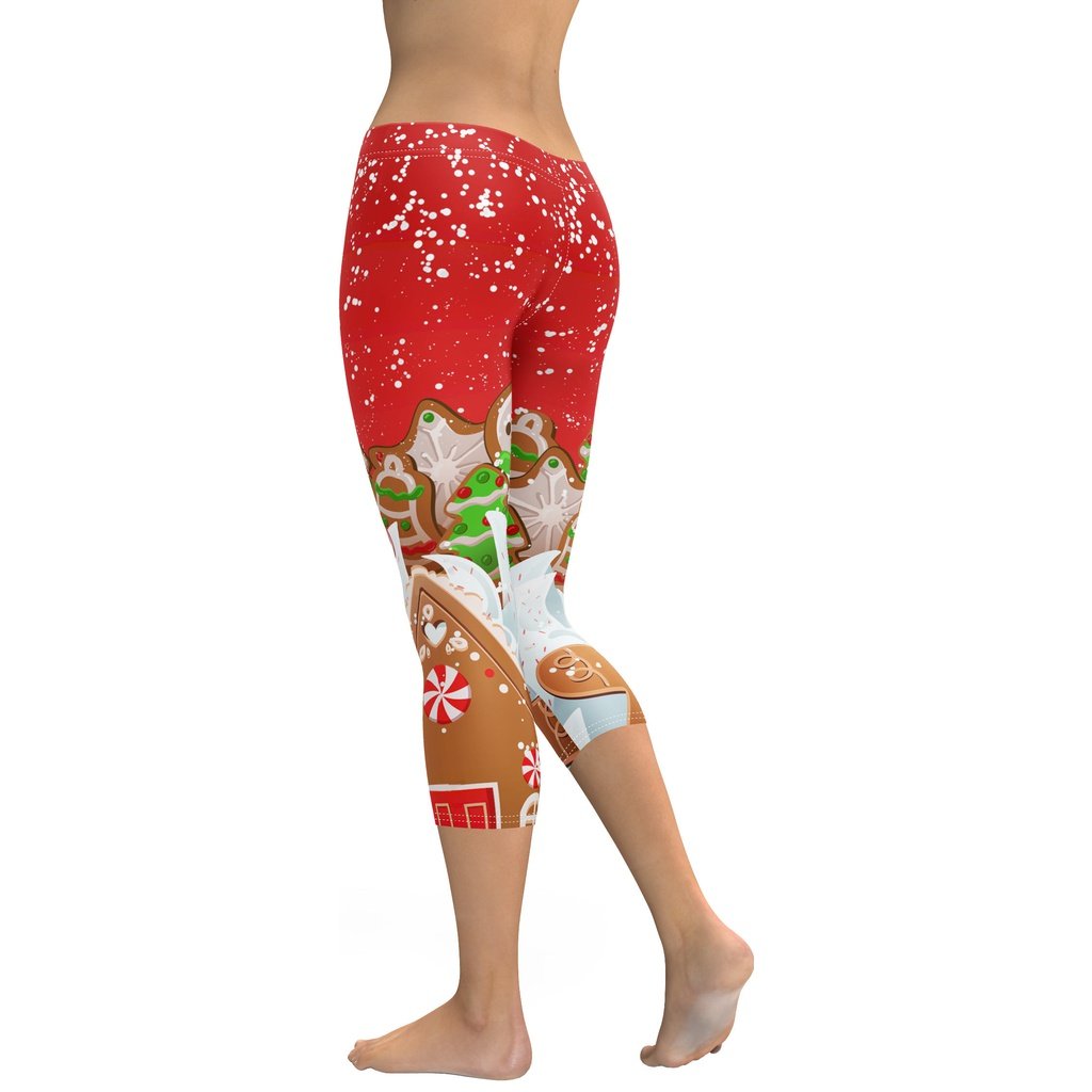 Gingerbread Man Capris