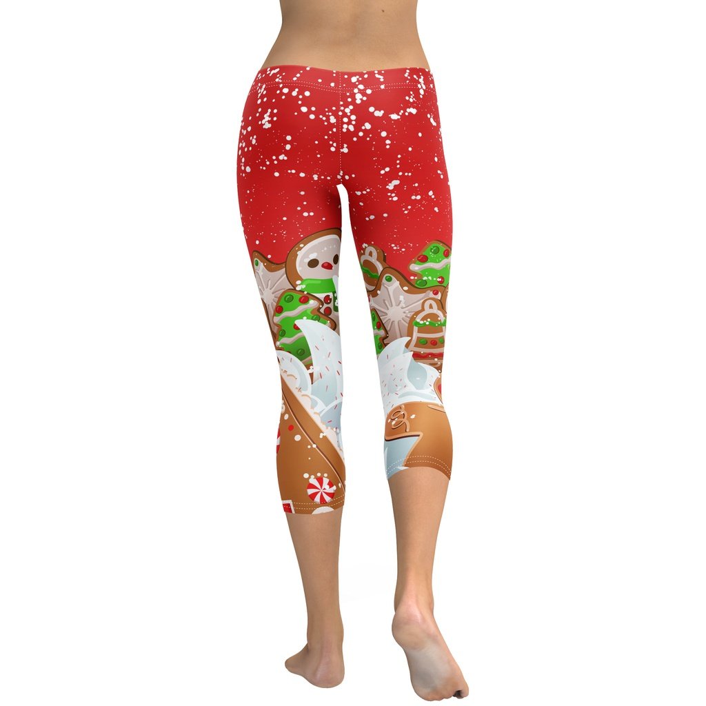 Gingerbread Man Capris