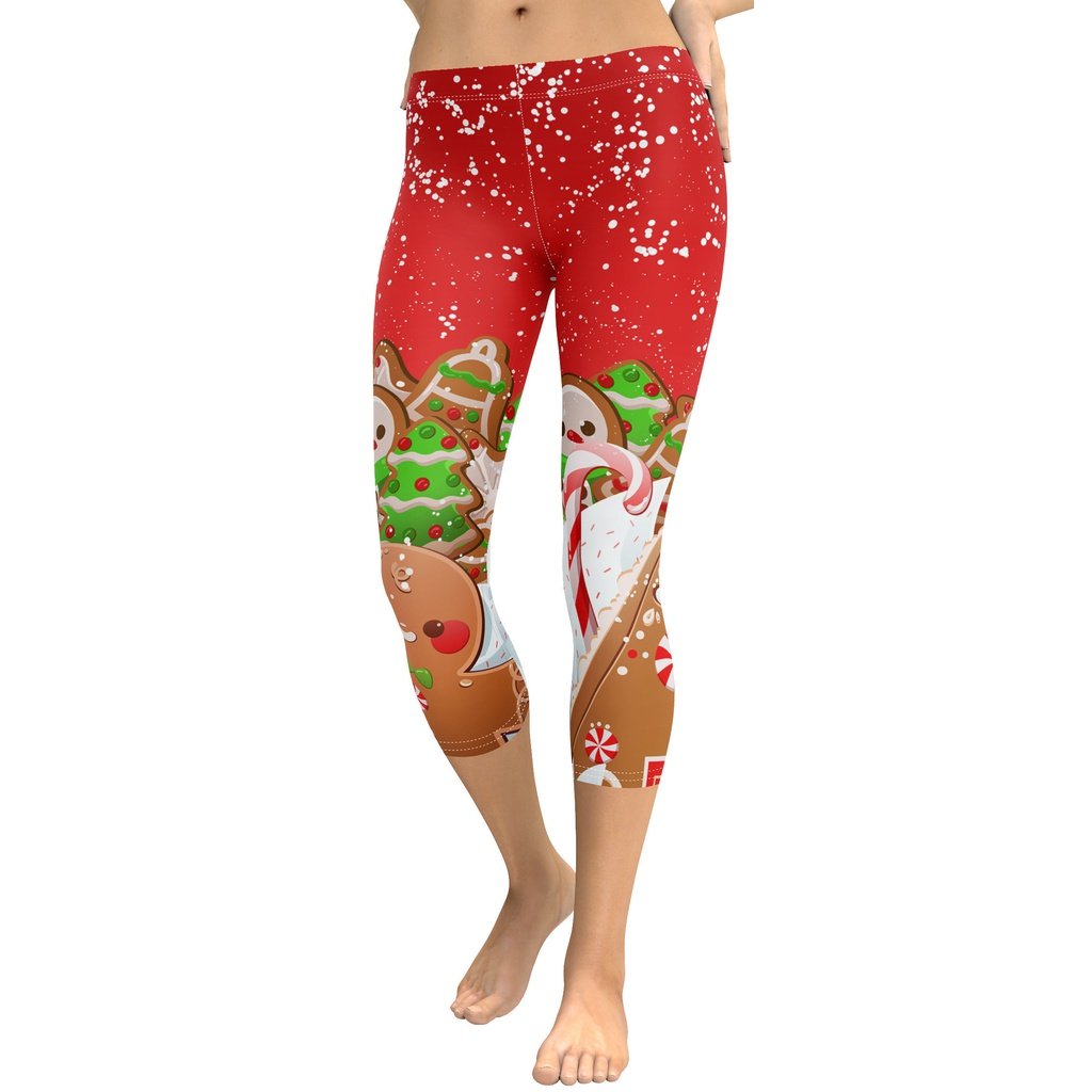 Gingerbread Man Capris